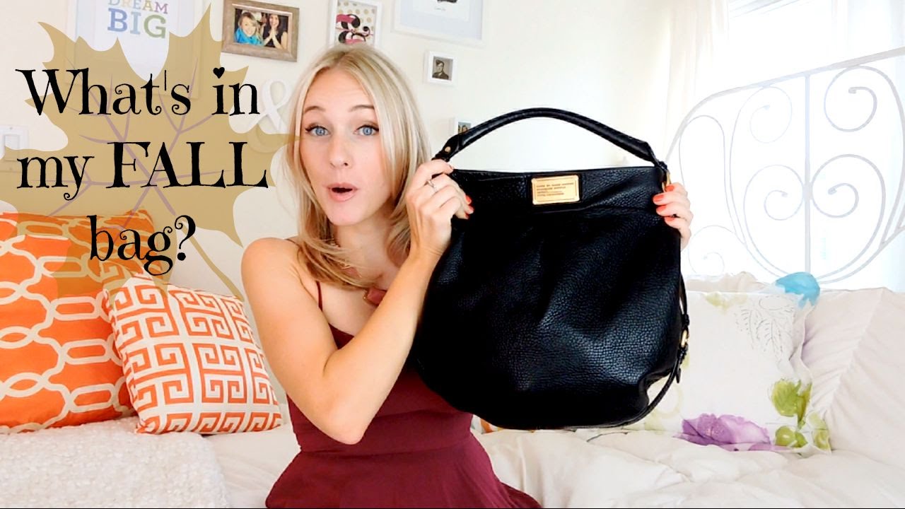 WHAT'S IN MY FALL BAG?