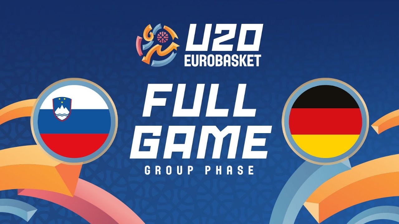 Group Phase | Slovenia v Germany | Full Basketball Game |  FIBA U20 Women's EuroBasket 2025