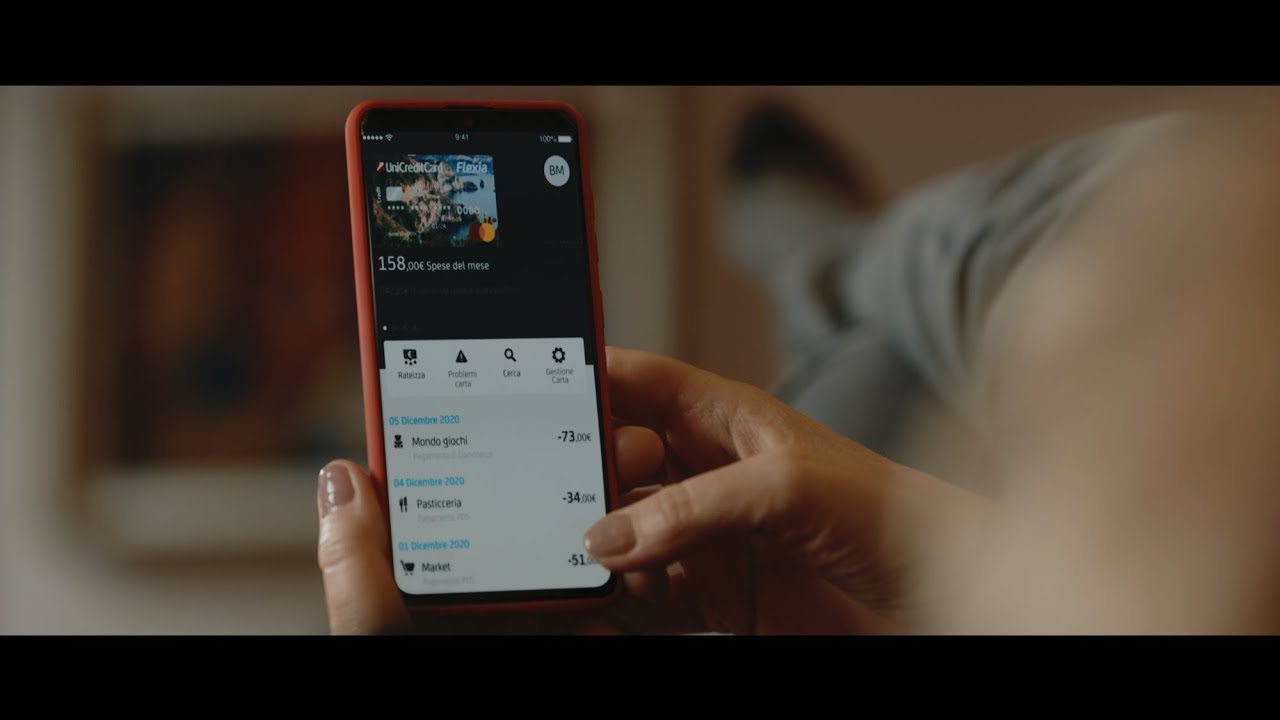 App Mobile Banking UniCredit: spot 15