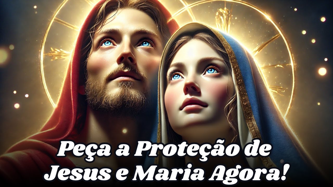 Proteção Divina: Jesus e Maria Contra Todo Mal! 🙏✨ #oração #devoção