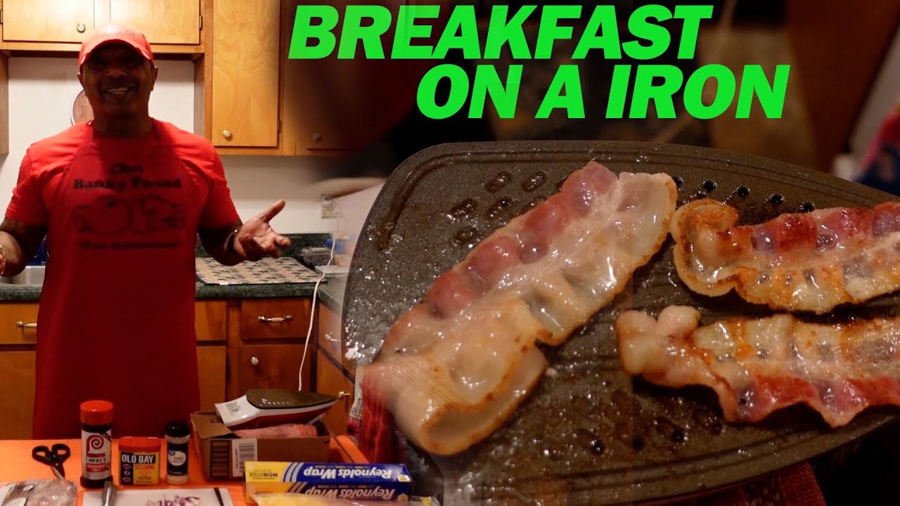 I cooked breakfast on my iron
