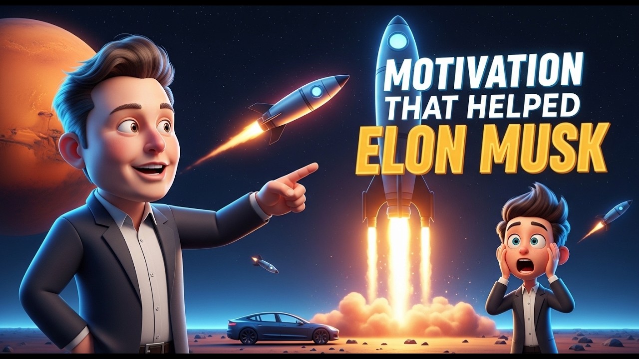 Motivation Is The Key | Elon Musk Inspirational Success Story