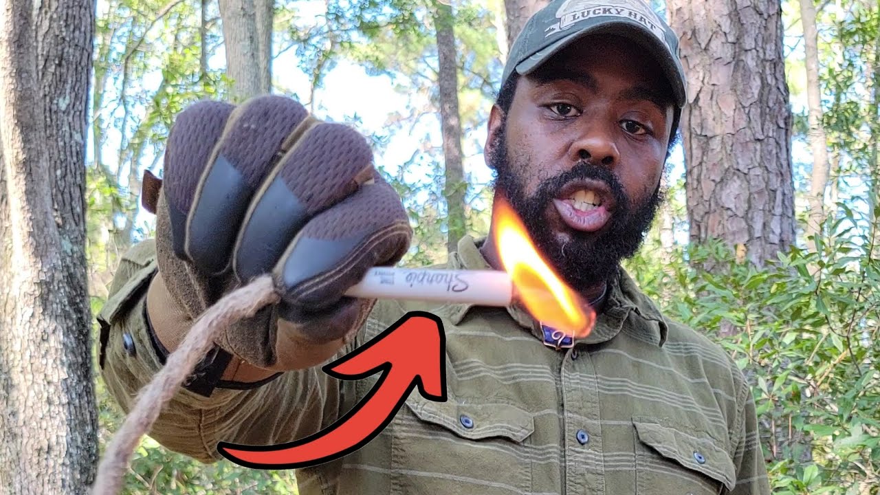 DiY Fire Wick - Dollar Tree Items