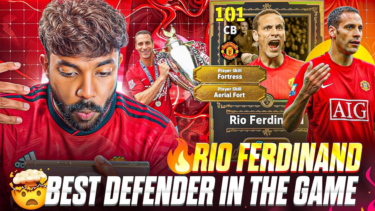 106 RATED RIO FERDINAND PLAYER REVIEW 🤯🔥 || BEST CB IN THE GAME🥶 || ഇവൻ കുറച്ച് സീനാണ് 🤌🔥