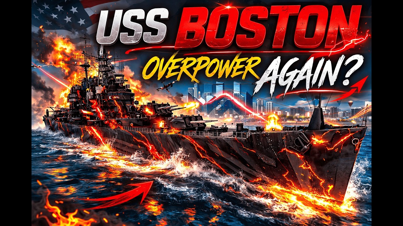 USS Boston - Cruiser But Like Battleship