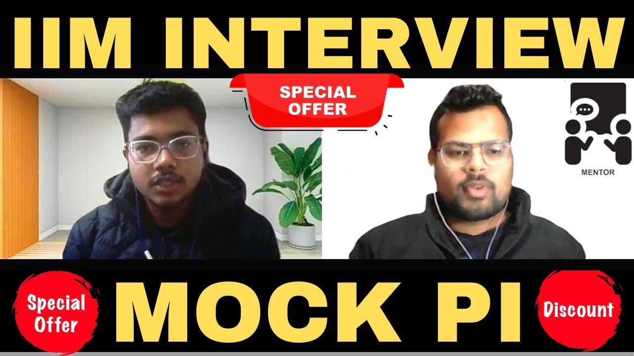 How to Crack IIM/MBA Interviews ll Personal interview ll GDPI WAT PI !  Mock Interview iim #iim #mba