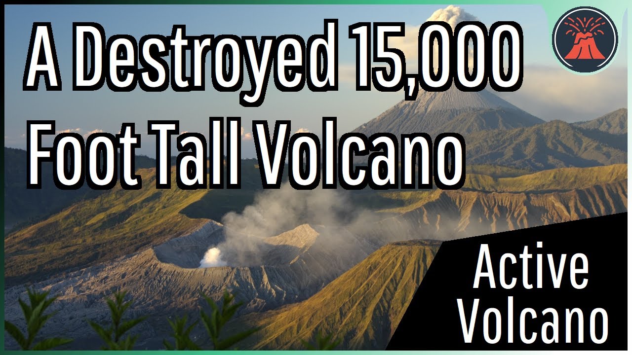 The Active Volcano in Indonesia; Mount Bromo