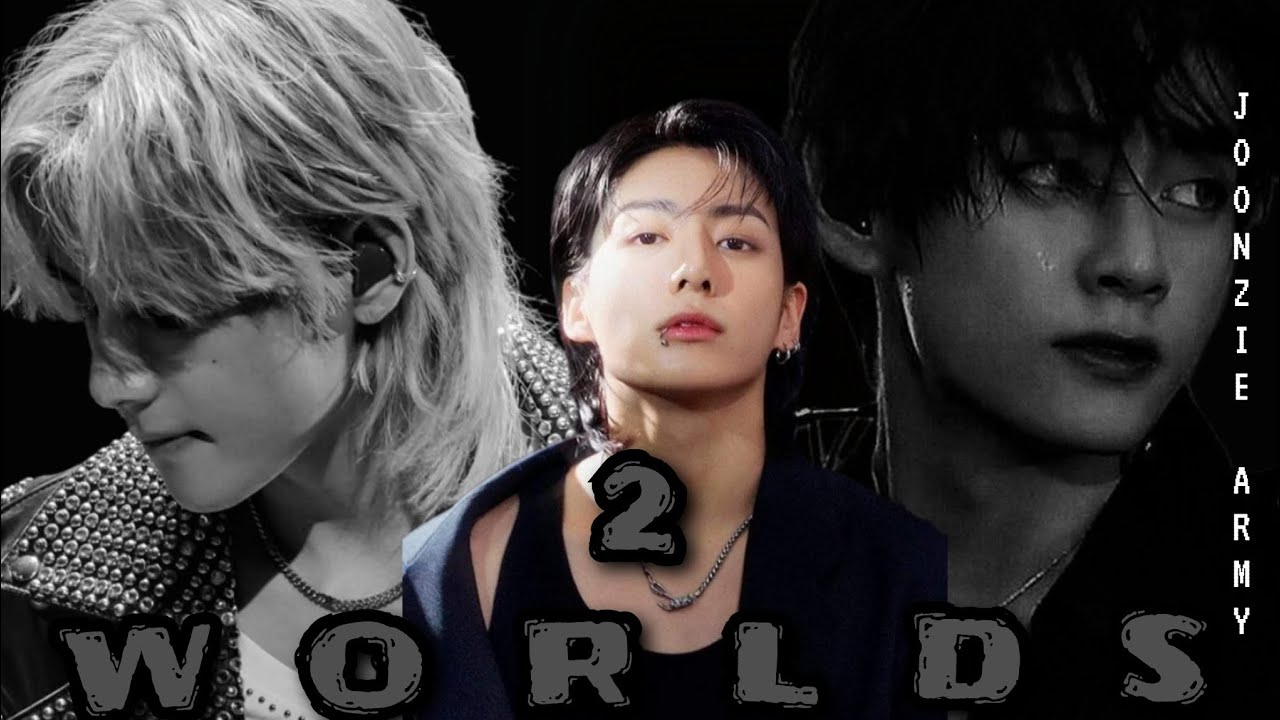 🖤🤍| 2 WORLDS | 🤍🖤VKOOK LOVESTORY |TRAILER| COMING SOON!!