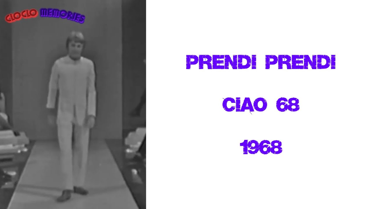 Claude François - Prendi prendi | Ciao 68, 1968