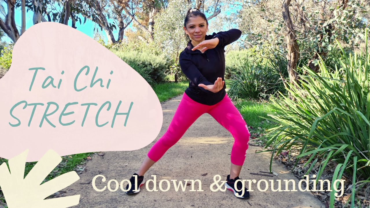 7 min Tai Chi Stretch | Cool Down and Ground your Body & Mind | For Beginners | 