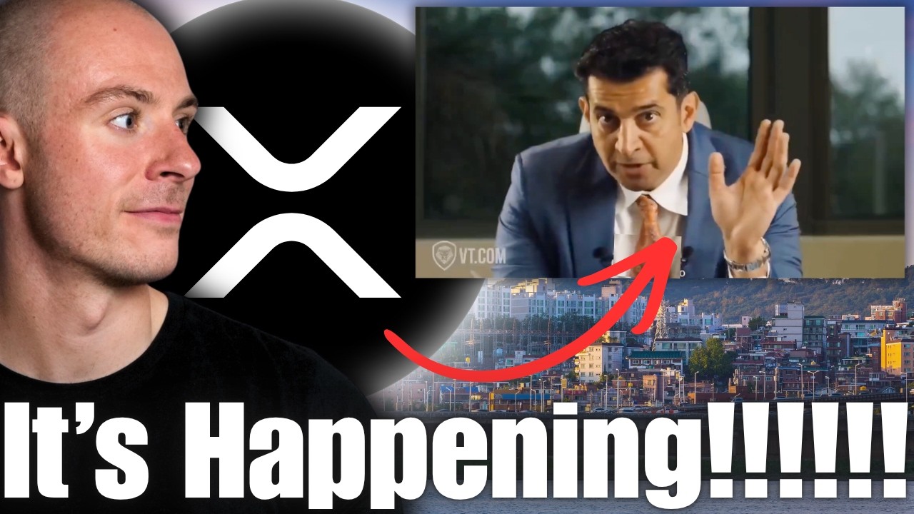 Этот прогноз по XRP сбывается..... Южная Корея только что сделала первый ход!!!!!!