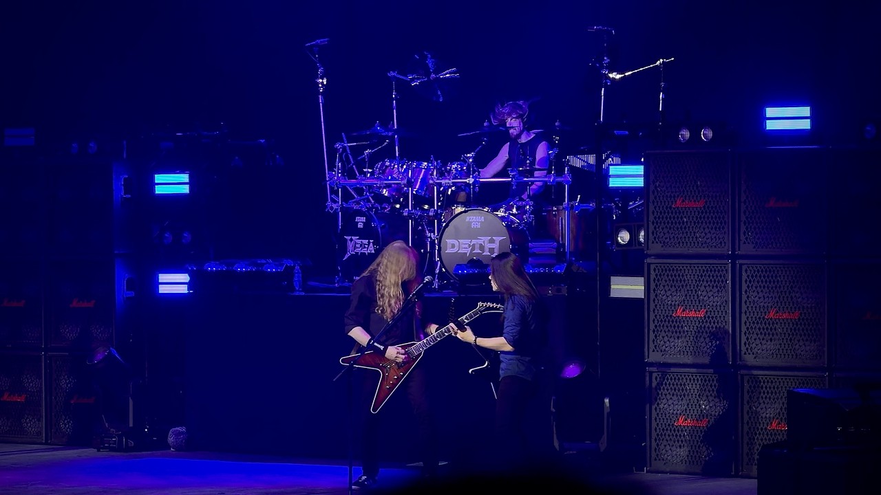 Tornado of Souls - Megadeth. Live@Scotiabank Saddledome, Calgary. February 20, 2026.