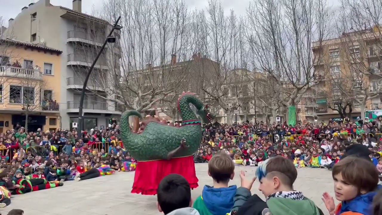 Ball de la Draca. Carnaval Infantil Solsona 2025
