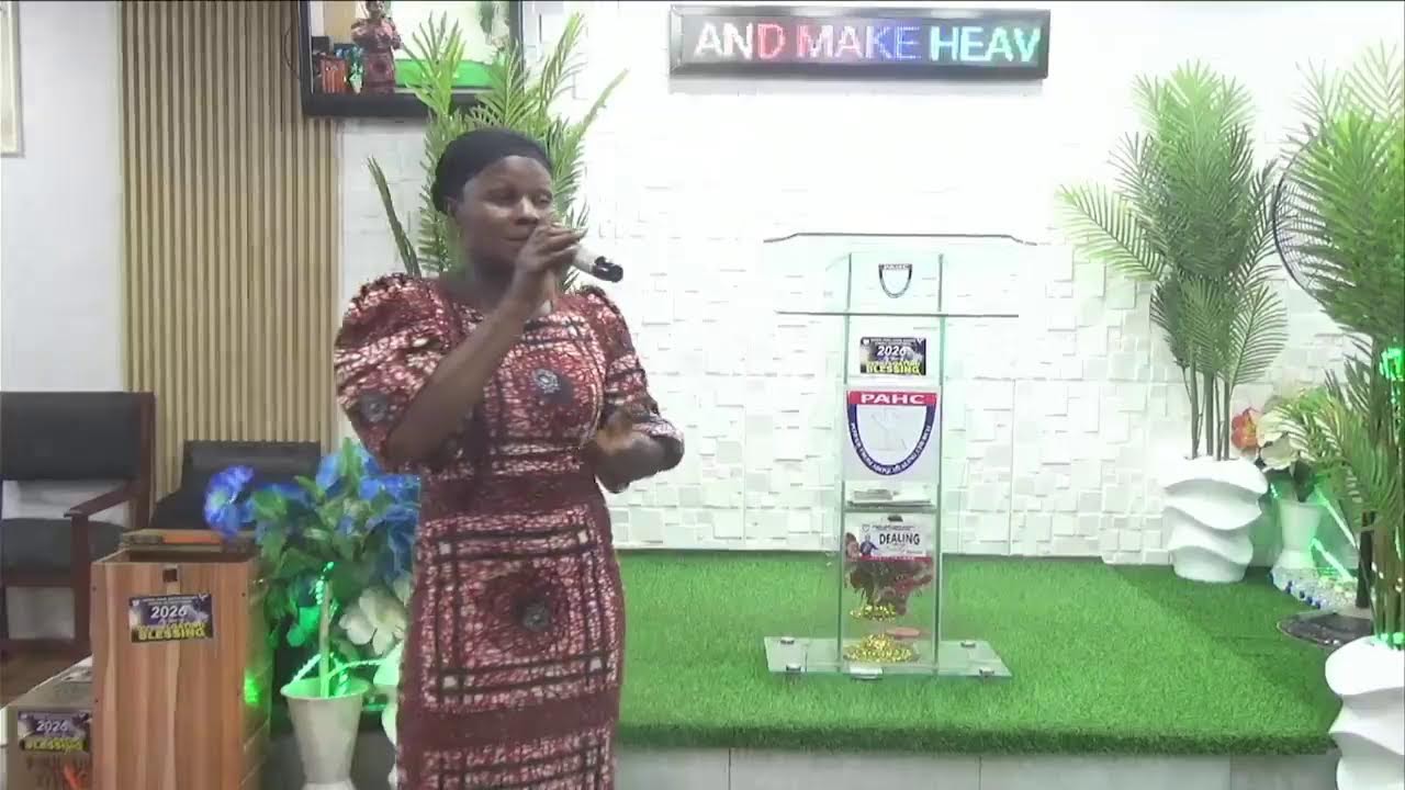 TEACHER: PASTOR IFEAKACHI THOMAS   TOPIC: BECAUSE OF FAITH, IT SHALL HAPPEN