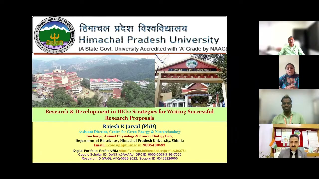 Special Lecture on Research & Development in Higher Education IQAC, Baba Mastnath University