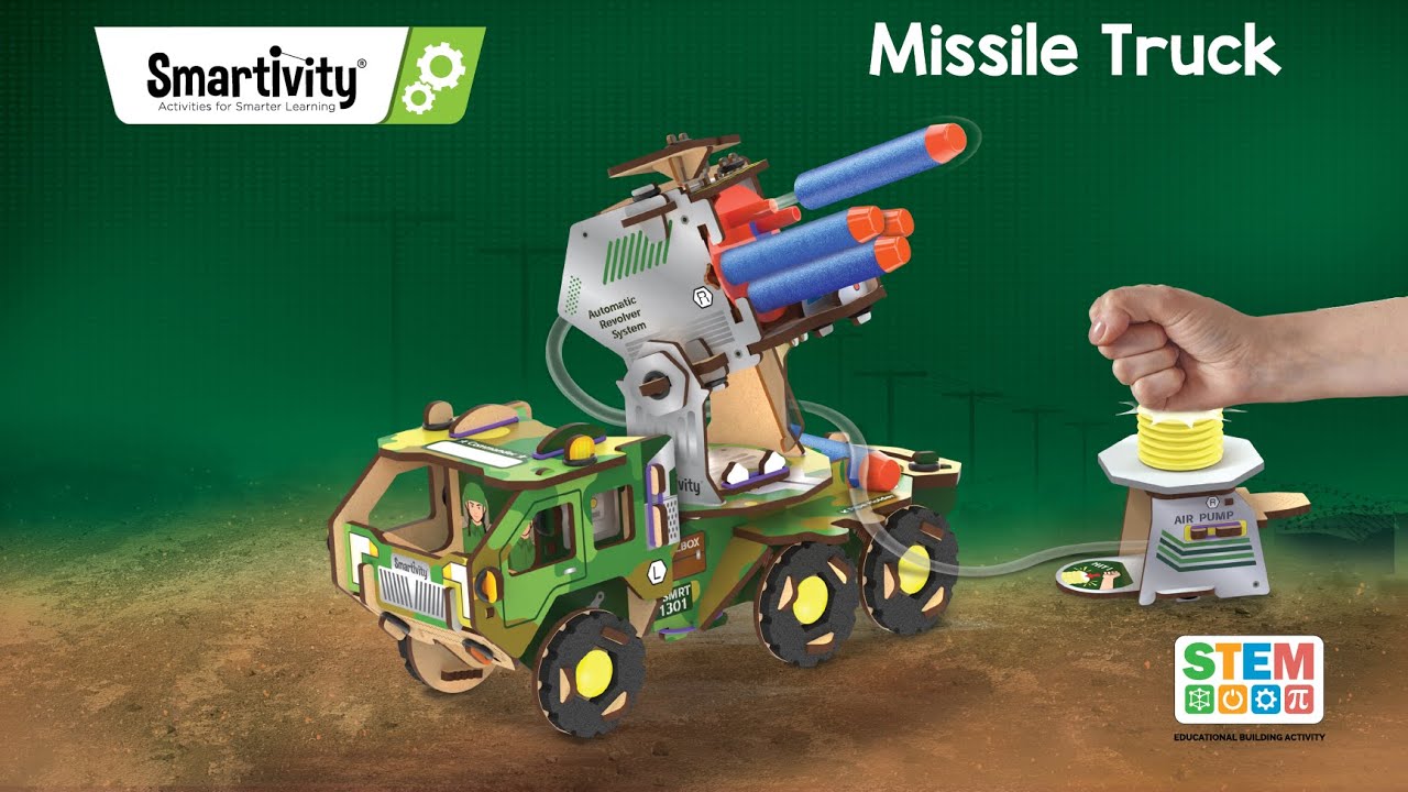 Missile Truck | How to make | Smartivity