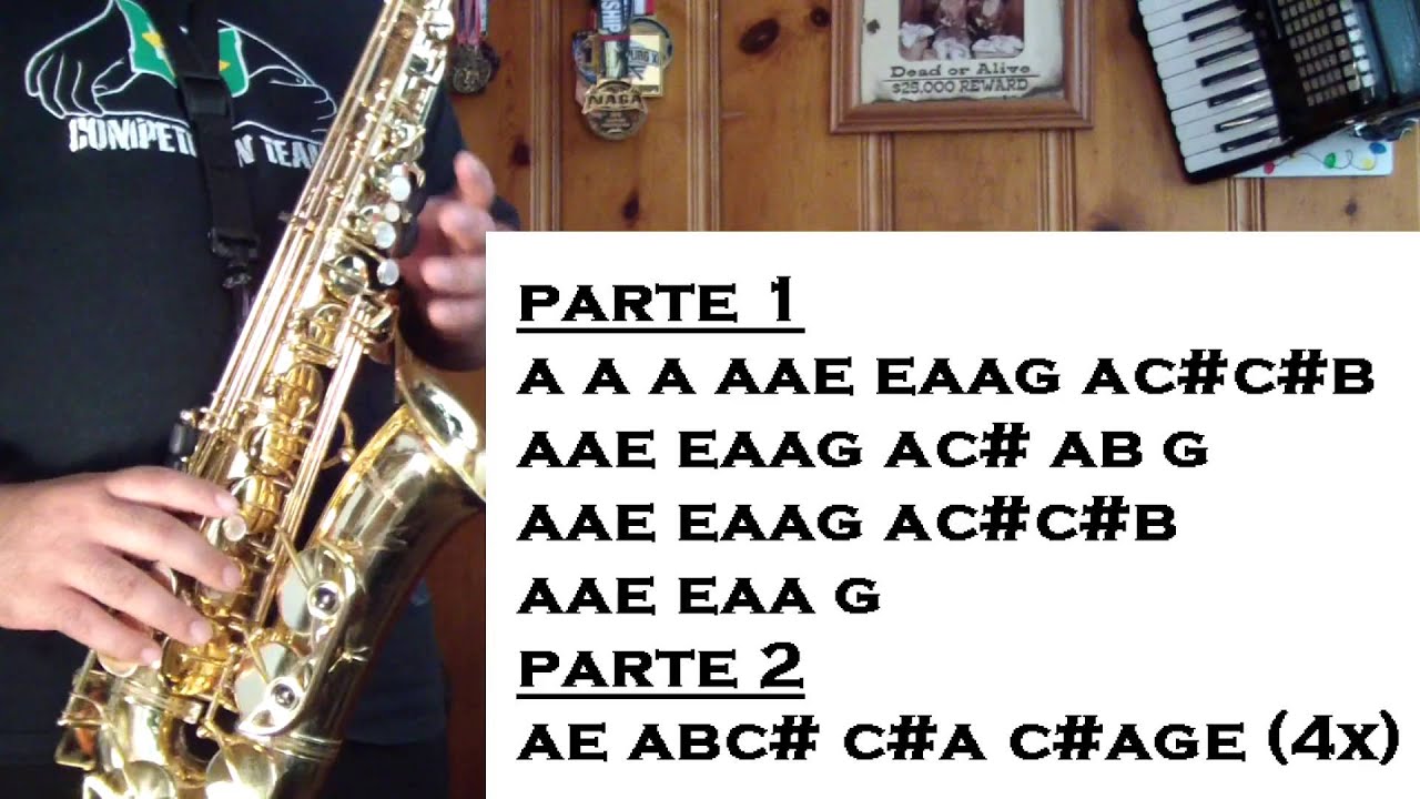JUANA LA CUBANA - TUTORIALES PARA EL SAX ALTO - SANTIAGO PACHECO