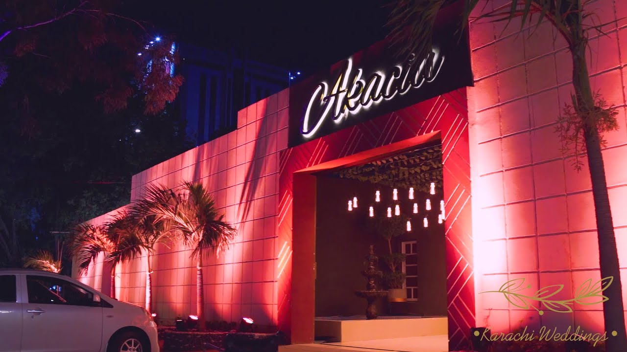 akacia banquet Shahra-e-Faisal wedding setup karachi weddings