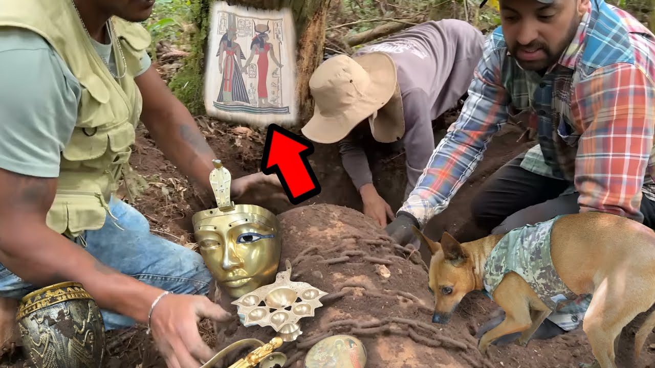 Mistério egípcio resgatado em meio a selva!
