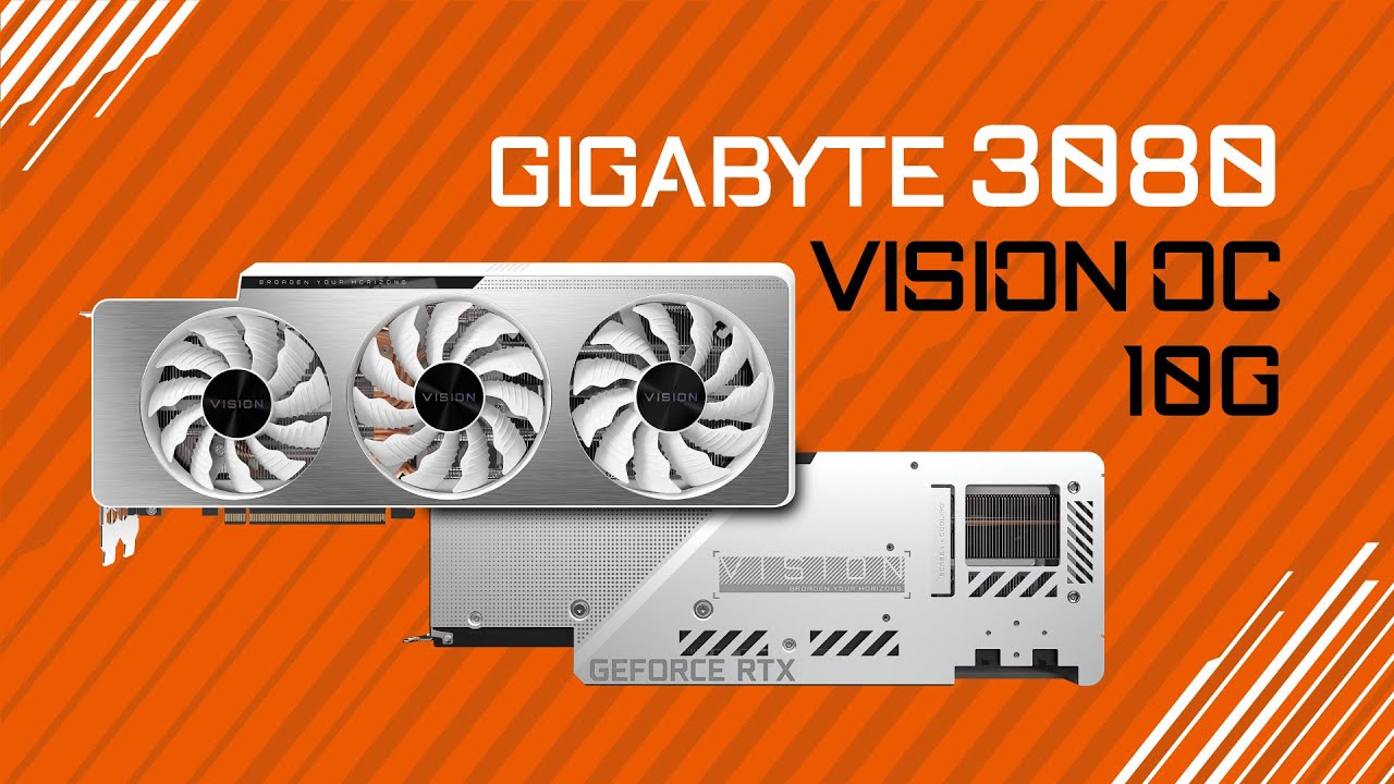 Обзор видеокарты GIGABYTE 3080 VISION OC 10G