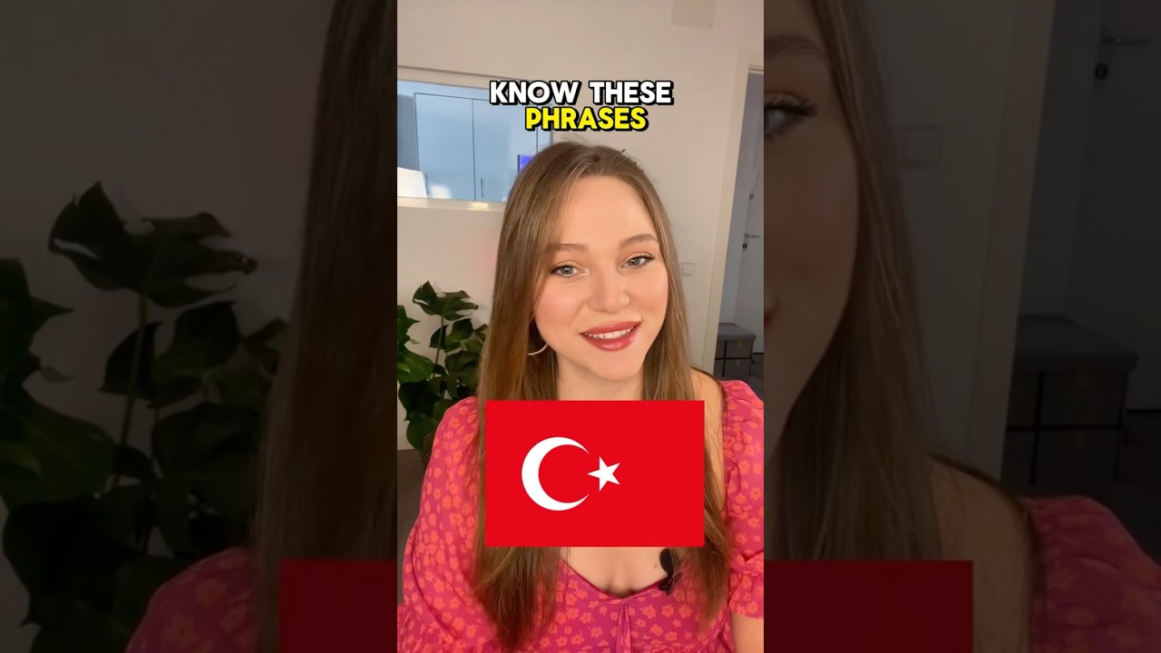 If you&rsquo;re learning Turkish you need to know these phrases 🥰🇹🇷 #learnturkish #speakinturkish #fyp