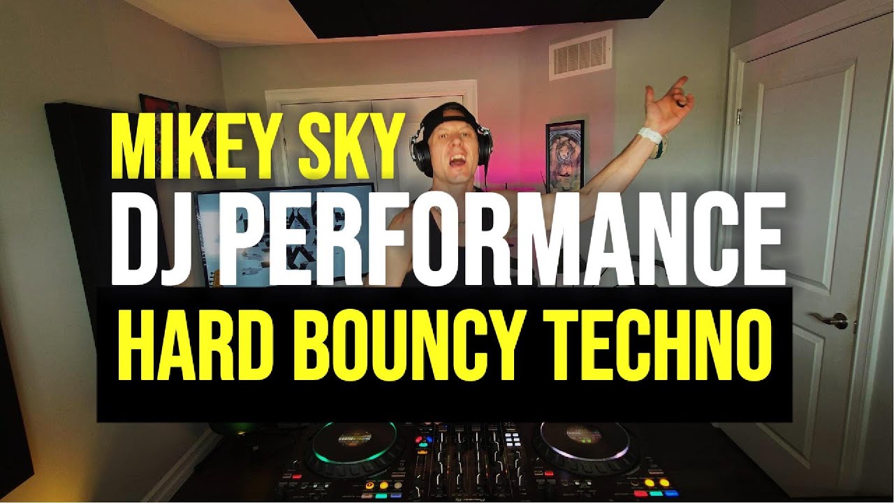 30 Minute Hard Bouncy Techno & Trance DJ Performance #1