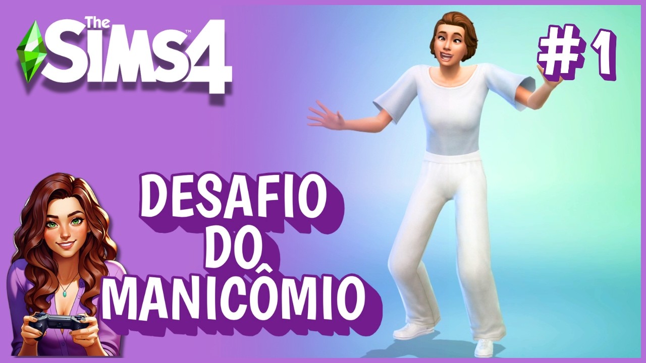 CONHECENDO O POVO | DESAFIO DO MANIC&Ocirc;MIO #1 | The Sims 4