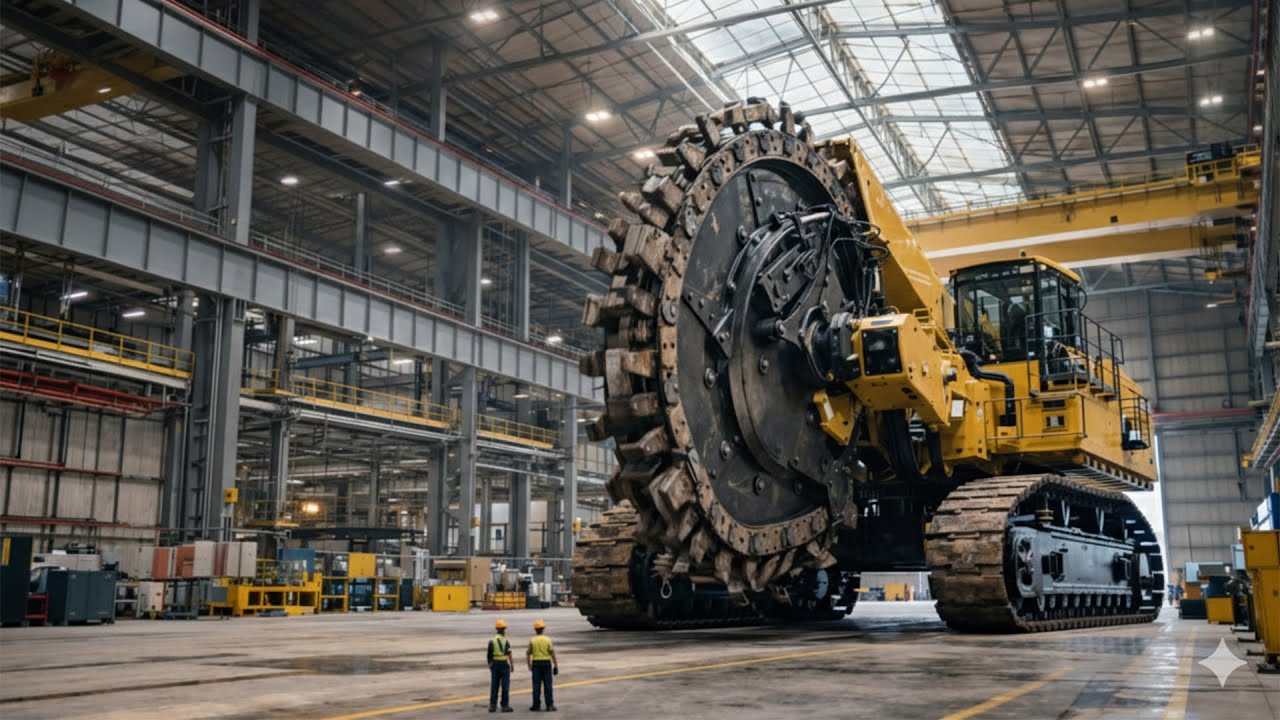 Inside Caterpillar Chain Trencher Factory &ndash; How This Powerful Machine Is Built (Full Process)