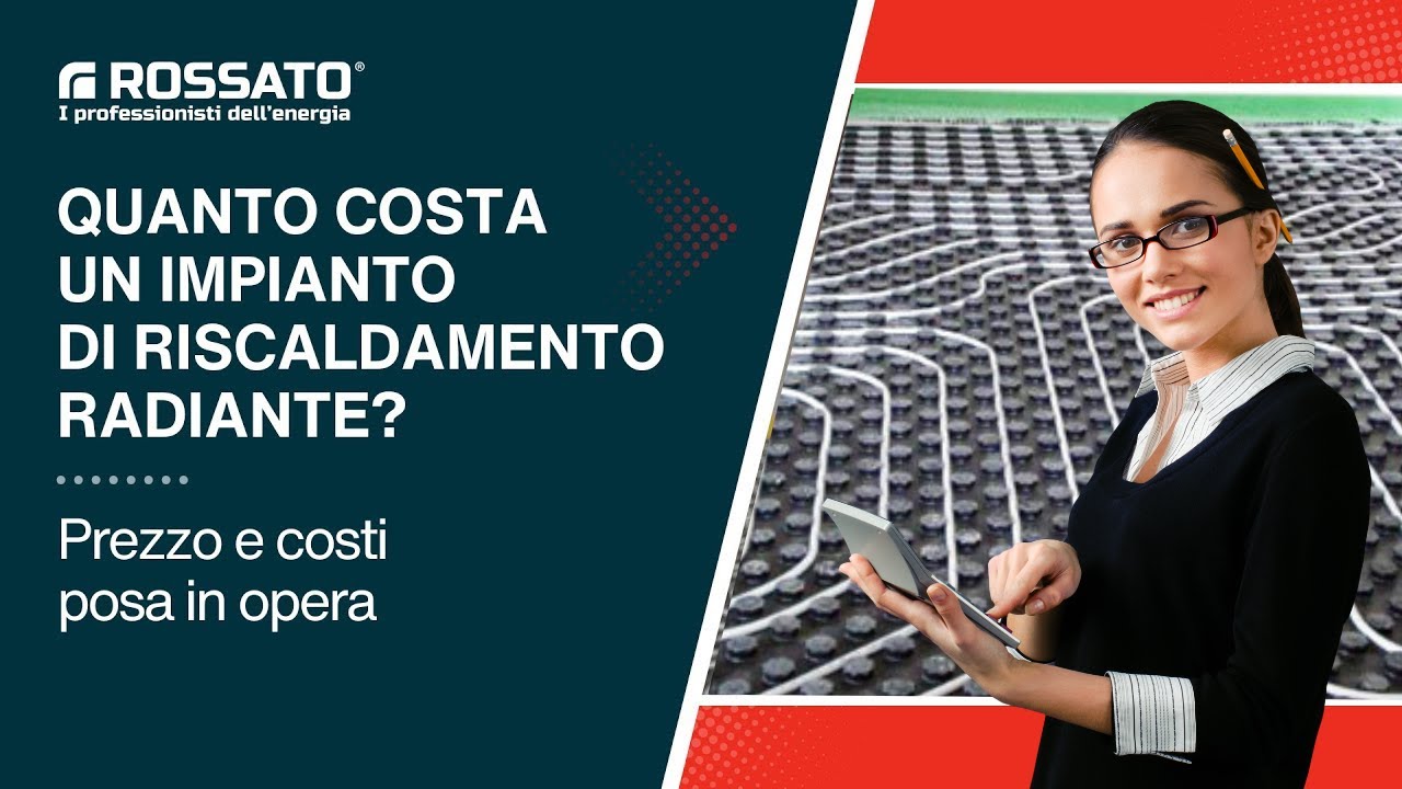 Quanto costa il riscaldamento a pavimento o a soffitto?