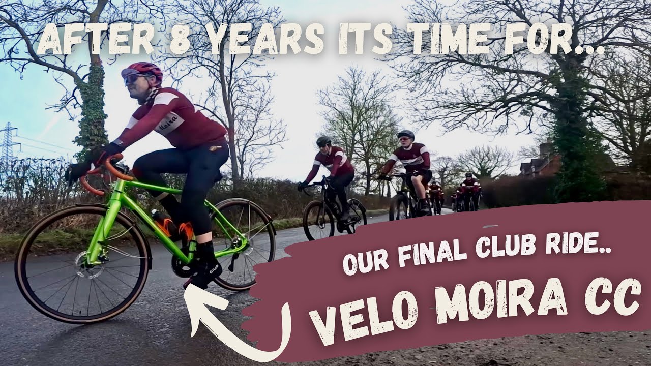 Time for our last road cycling club ride - but what a legacy!