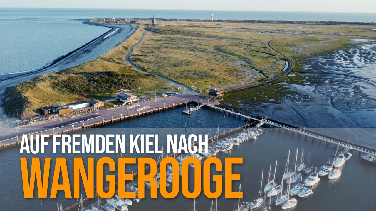 Ich segel auf einer Southerly 105 nach Wangerooge