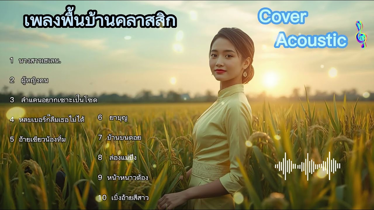 คอลเลคชันเพลงพื้นบ้านคลาสสิก 80-90 ฟังไม่เคยเบื่อ || Cover || Lyric