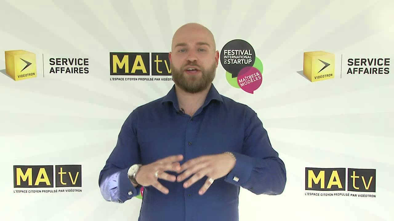 Startup festival Montreal | Le Pitch de FREDERIC VOYER