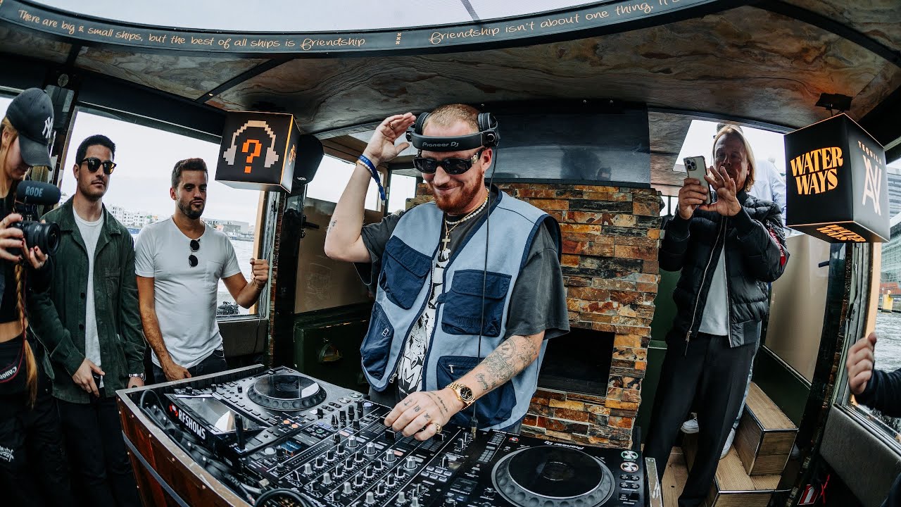 HUGEL - Live @1001Tracklists x DJ Lovers Club pres. WaterWays ADE 2023 [Latin House DJ Mix]