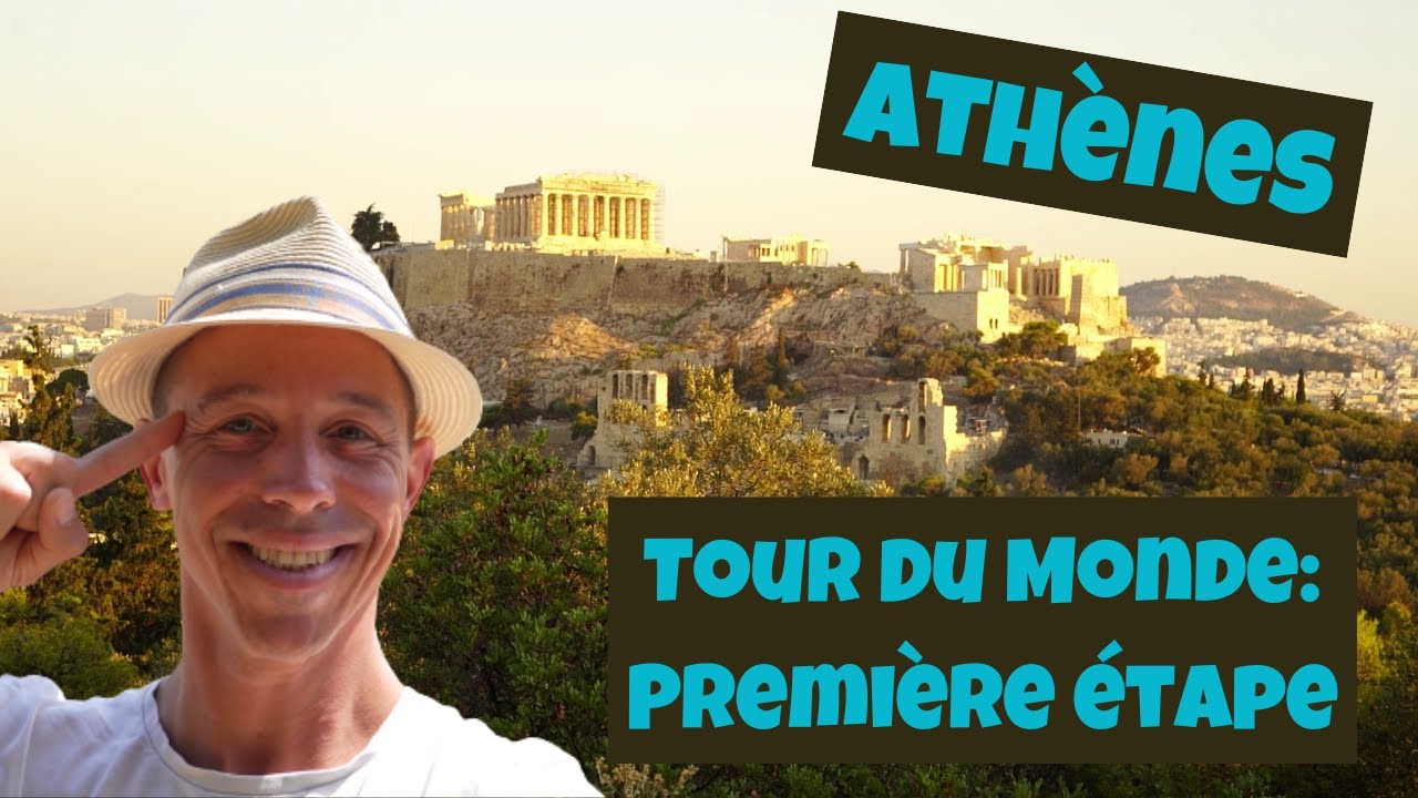 Première étape de mon Tour Du Monde:  Athènes !!!