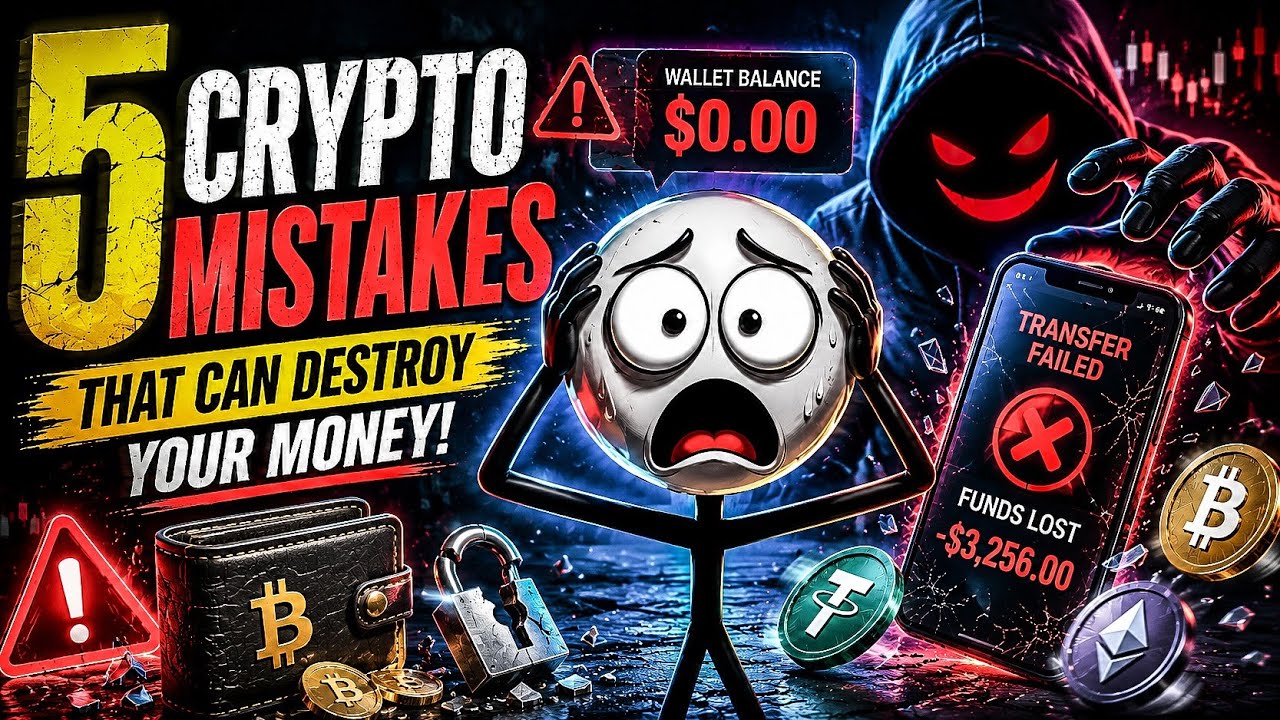 95% of Crypto Beginners Make These Mistakes.