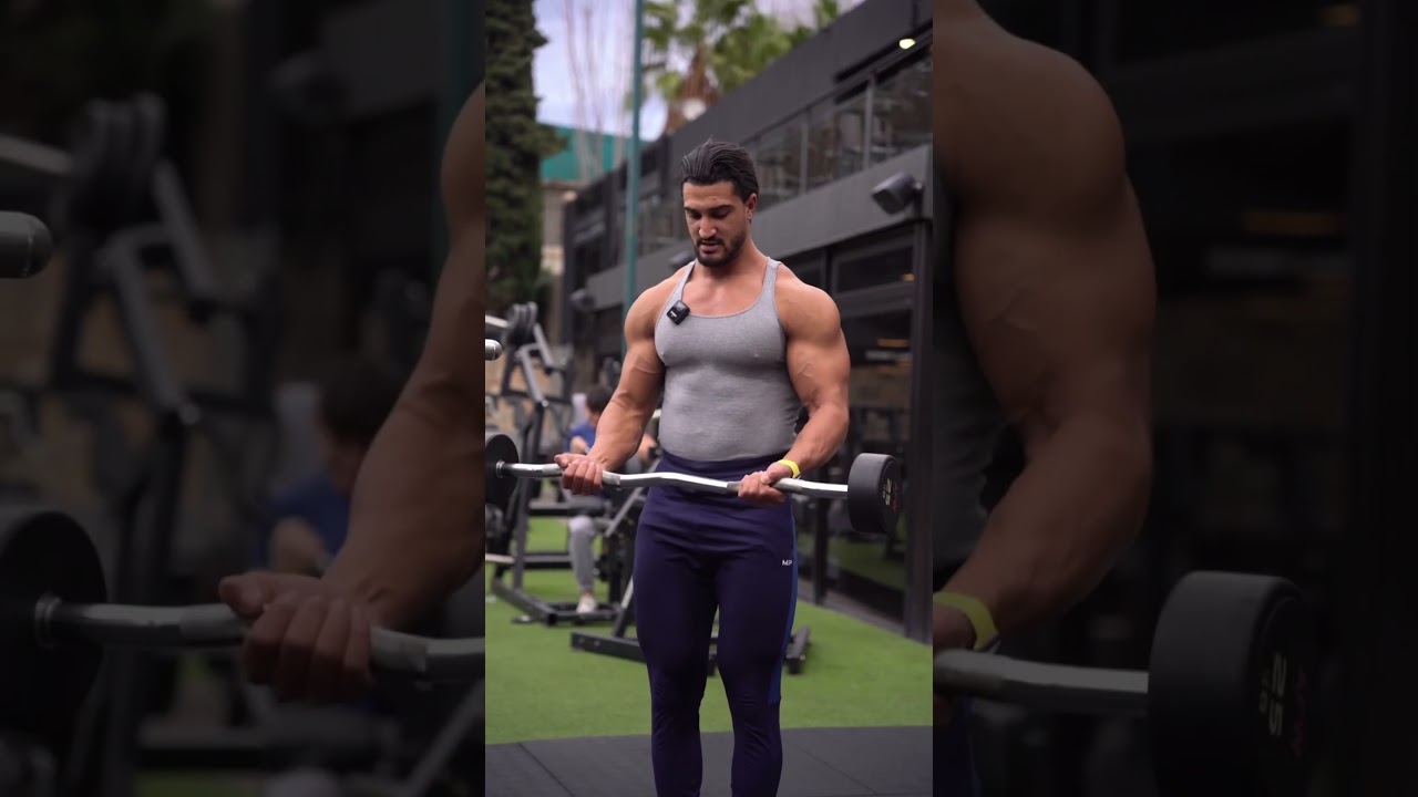 Como hacer crecer tu biceps #fitness #shorts #biceps