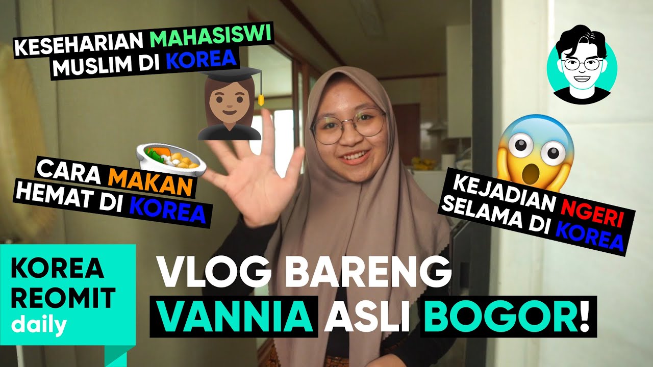 #RealitaKorea bersama Vannia yang tinggal di INCHEON sebagai satu-satunya ORANG ASING di UNIVERSITAS