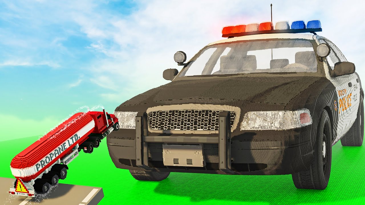 Cars vs Police Car | Teardown