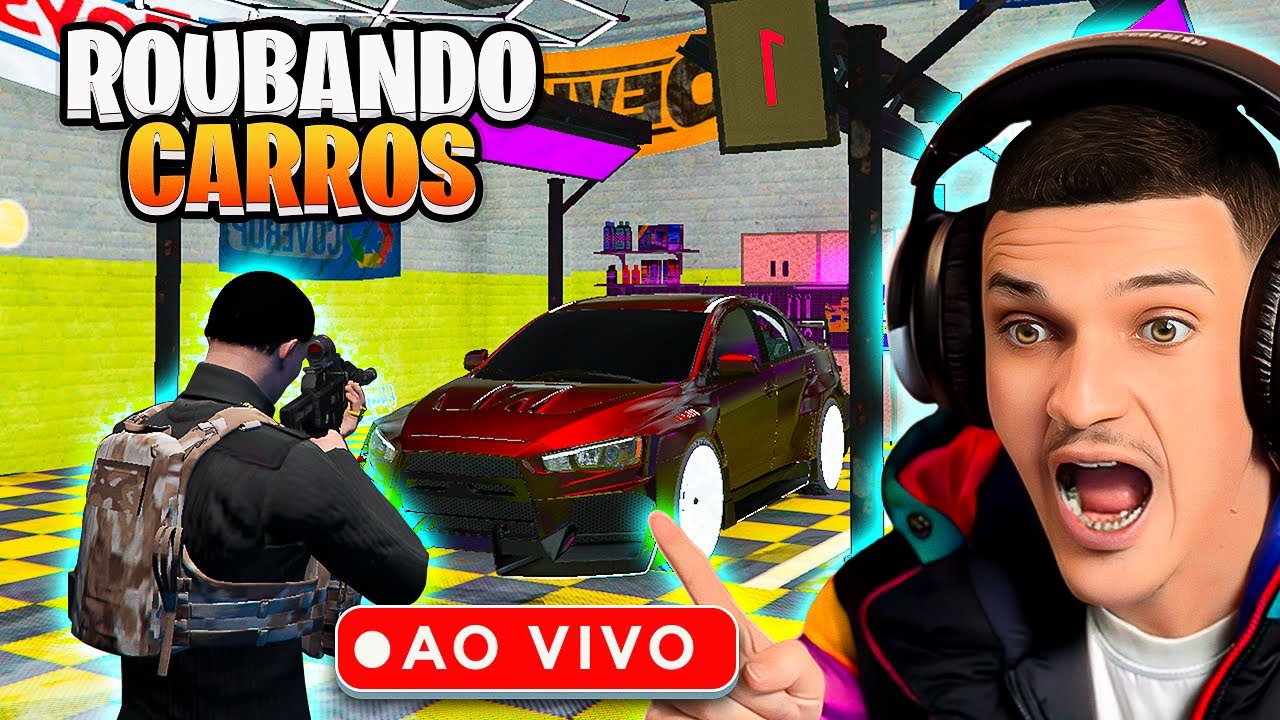 GTA RP O MAIOR LADRÃO DE CARROS DO OCEANIA