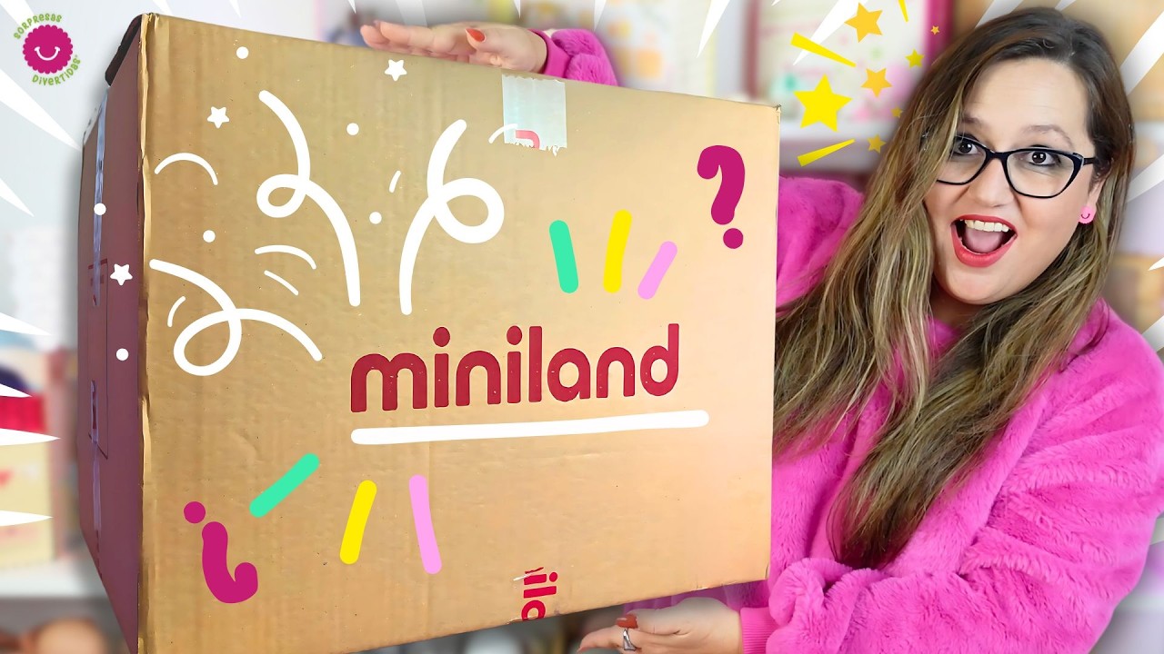 🎁 ¡¡Recibo una Caja ENORME misteriosa!! 👀 Muñecas de la AMISTAD Miniland 💖
