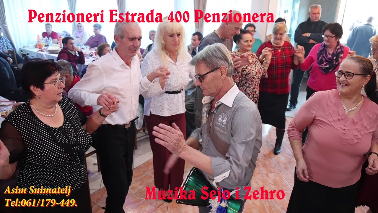 Veliko Izvorno Sijelo za Penzionere Rest-Estrada 28-01-2024 god.Asim Snimatelj