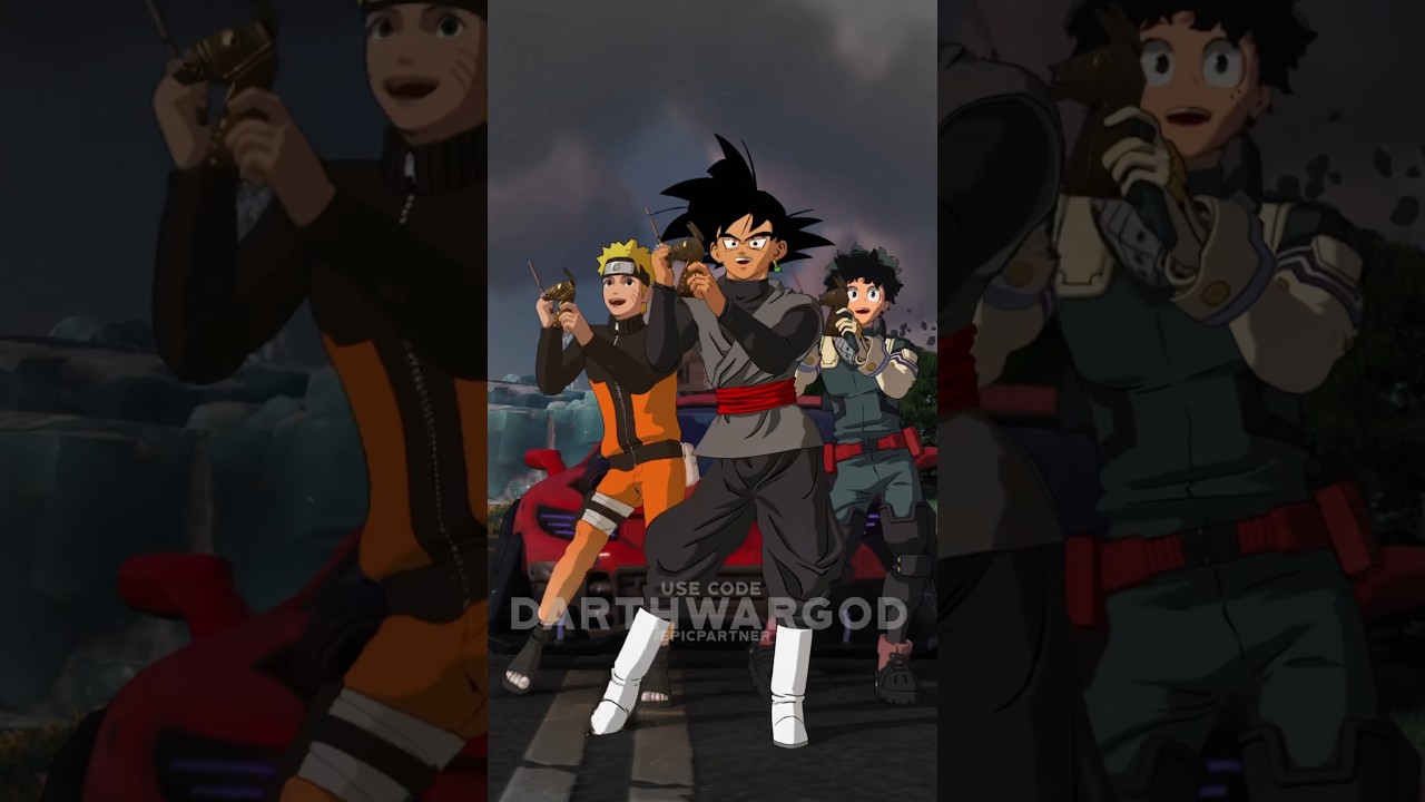 Goku Black Wants More! #epicpartner #fortnite #anime #shorts