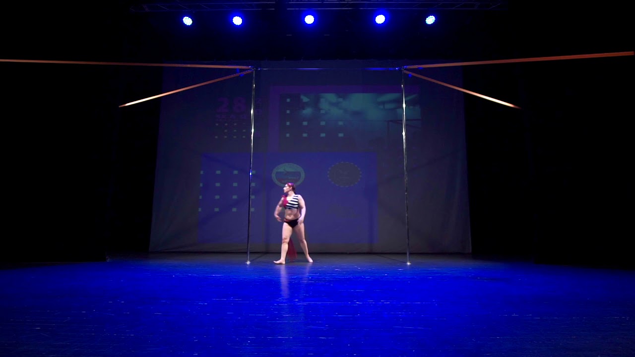 Киноян Александра (любители). Pole-Art. Санкт-Петербургские городские соревнования.