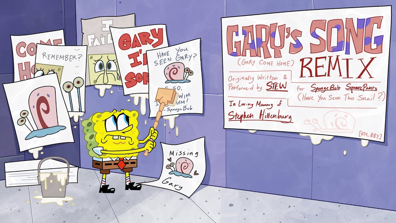 st4_bby - gary's song (remix) (a tribute to stephen hillenburg)