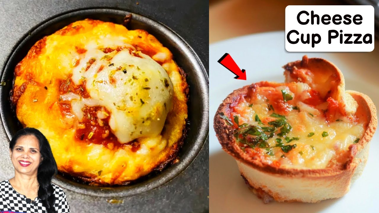Mini Pizza Cups | Easy Pizza Cups Recipe in HINDI | (मिनी पिज्जा कप) | Tea Time Snack | 5 Minute