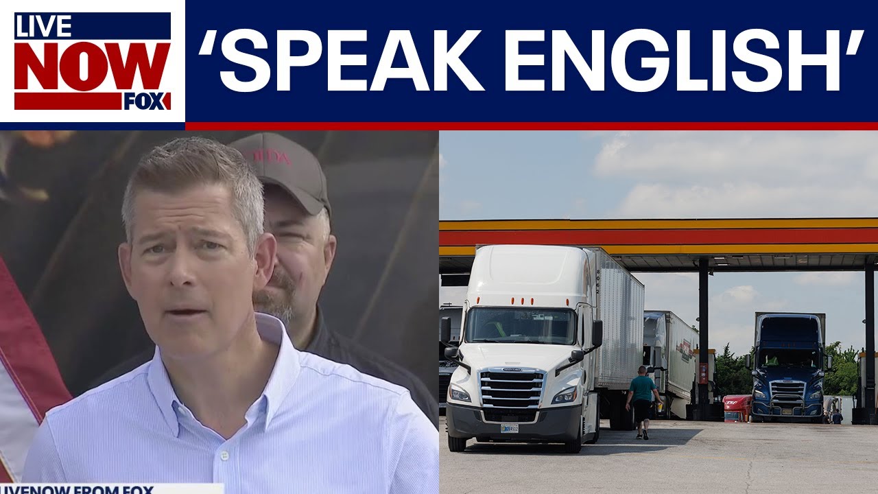 "English-speaking"-only truck drivers says Trump administration