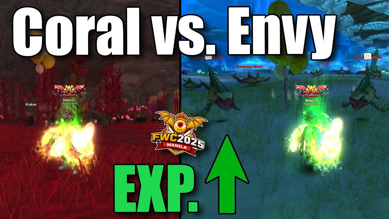 FlyFF Universe | Envy Leveln vs. Coral Monster (Kraken)