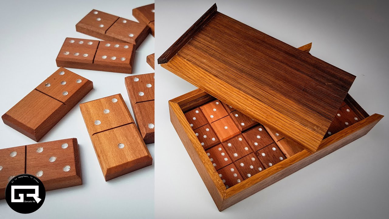 CREA DOMINO de Madera ARTESANAL | WOOD DOMINO MAKER
