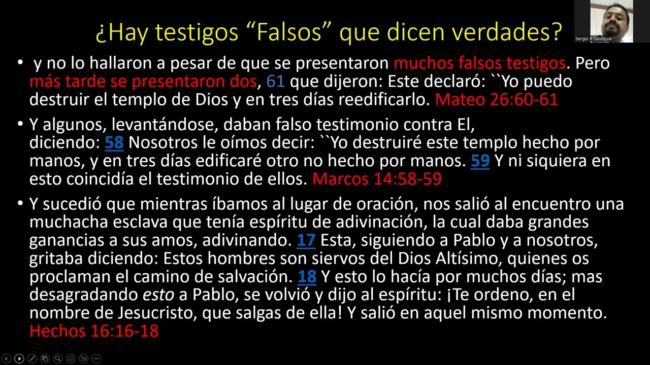 69 Los Testigos Falsos